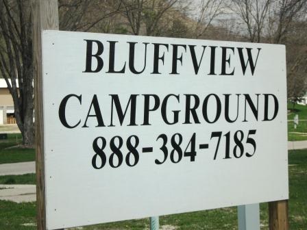 campground for RVs in southeast Minnesota